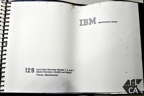 IBM 129 Card Data Recorder – Time-Line Computer Archive